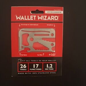 Wallet Wizard Multi-Tool Card